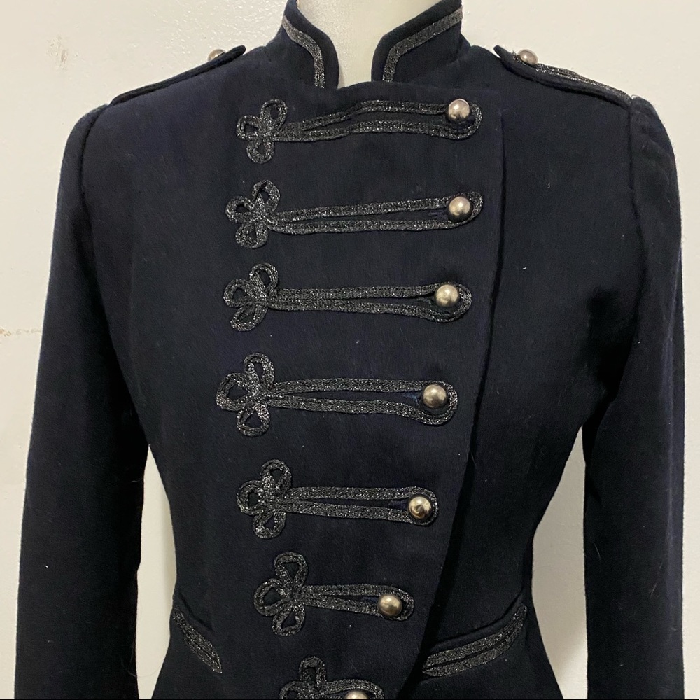 Navy Blue Military style Jacket